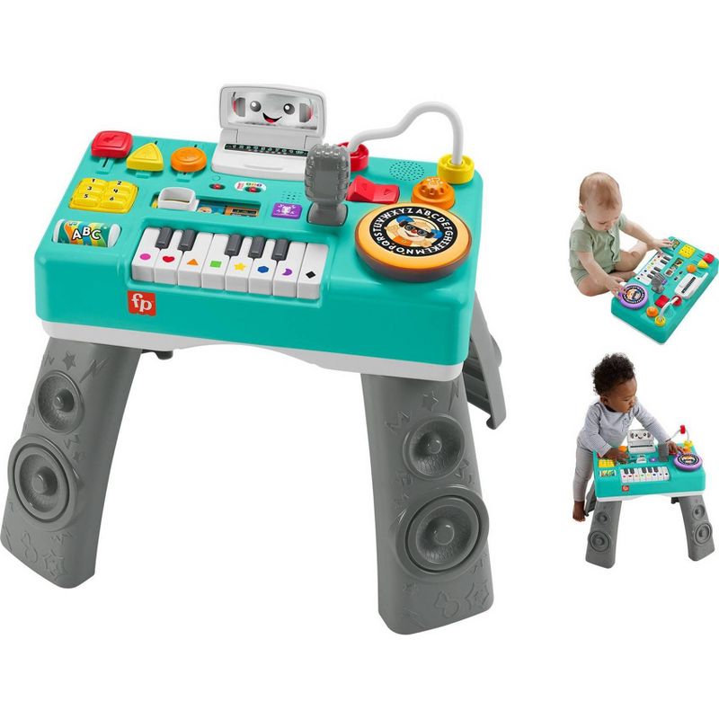 Fisher-Price Laugh &#38; Learn Mix &#38; Learn DJ Table, 1 of 10