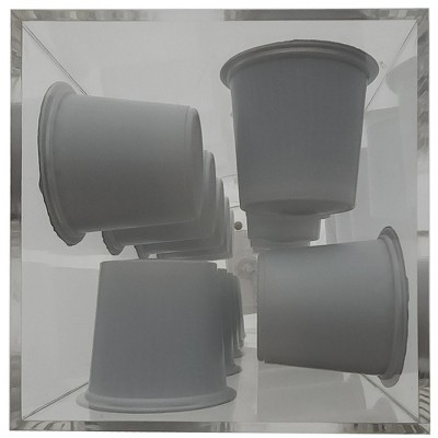 Luxe Clear Acrylic Rotating Coffee Pod Carousel Holder