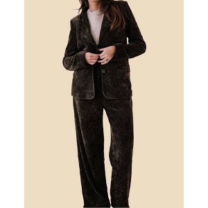 Women's Paulina Corduroy Wide Leg Pants - current air - 1 of 4
