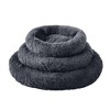 Peace Nest Plush Donut Dog Bed Pets Sleeping Bed - 2 of 4