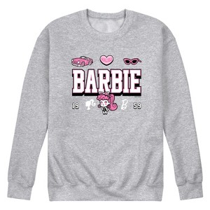 Men's - Barbie - Barbie Jersey Graphic Fleece Sweatshirt - 1 of 4