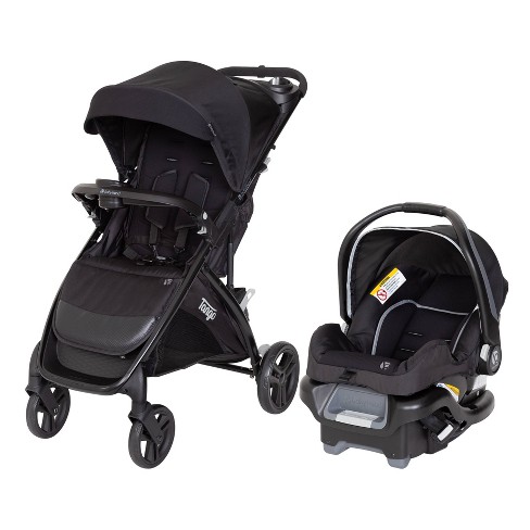 Black stroller shop travel system