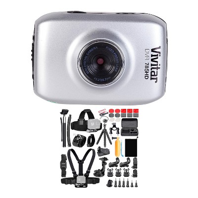 Vivitar DVR785HD Pro Waterproof Action Camcorder with Case & Koah Accessory Kit