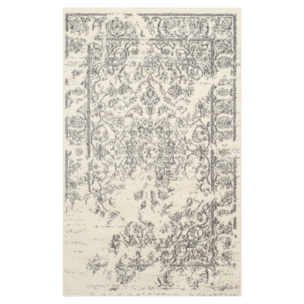 Addaneye Accent Rug - Ivory/Silver (3'x5') - Safavieh