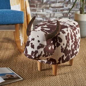 Bessie Cow Ottoman - Christopher Knight Home - 1 of 4