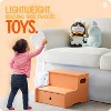 Kings Brand Furniture Wooden Toddler Step Stool for Kids with Storage for Bedroom, Bathroom, Kitchen - 4 of 4