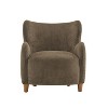 Christopher Knight Home Bacho Cozy Wingback Upholstered Accent Chair - 4 of 4