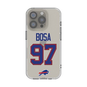 NFL Buffalo Bills Players Game Tactic Clear Cell Phone Case for Apple iPhone - 1 of 4