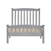 Vtec Trading Gray Wood Bed Frame With Headboard - 3 of 3