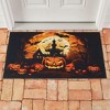 Collections Etc Halloween Night Jack o' Lantern Skid-Resistant Doormat - 2 of 2