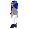 I'M A GIRLY White Skinny Jeans - Fits I'M A GIRLY 18" Fashion Doll - 4 of 4