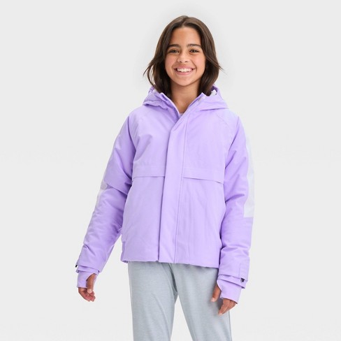 Kids' Solid Snow Bib - All In Motion™ Purple Xl : Target