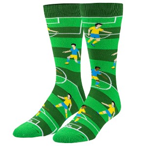 Cool Socks Fun Sports Print Novelty Crew Socks for Men, Various Styles - 1 of 4