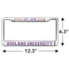 Ashland University Full Size Standard License Plate Metal Frame - 4 of 4