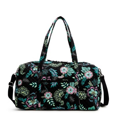 Vera Bradley Women's Cotton Large Travel Duffel Bag Island Garden