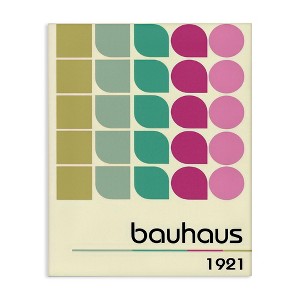 Stupell Industries Bauhaus Midcentury Modern Canvas Art - 1 of 4