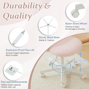 Karl Home | Task Chair Office Desk Chair Make Up Chair With Wheels - 1 of 4