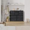 Whizmax Dresser for Bedroom, 10 Drawers Fabric Storage Drawer, Dressers & Chest of Drawers with Side Pockets, Hooks for Closet, Living Room, Hallway - 3 of 4