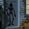59" 3D Jointed Witch Skeleton Halloween Decorative Prop Black - Hyde and EEK! Boutique™ - 2 of 3