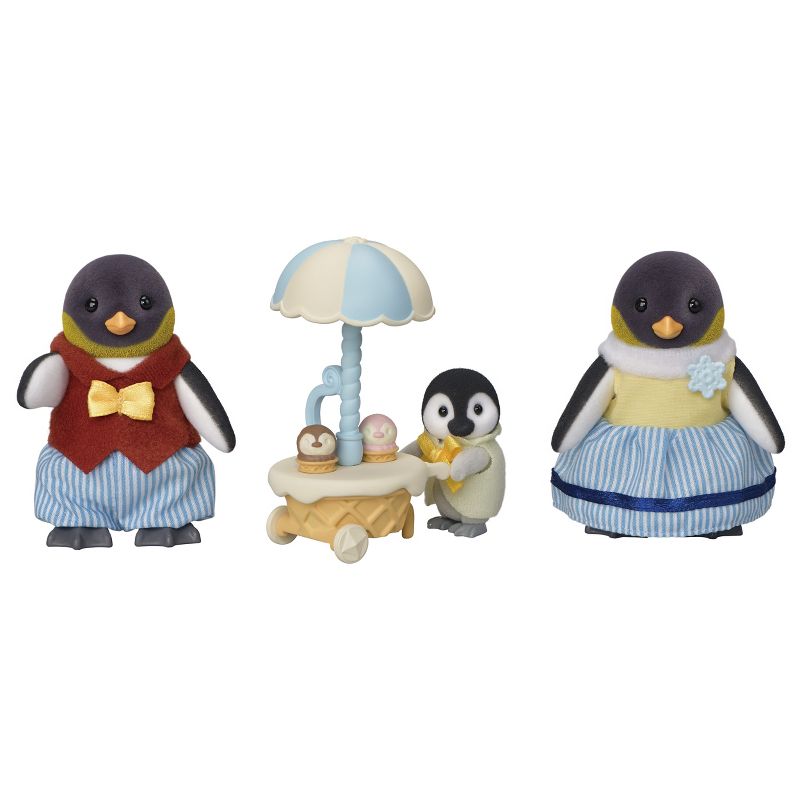Calico Critters Penguin Family, Set of 3 Collectible Doll Figures, 1 of 5