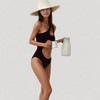 Anna-Kaci Women's One Shoulder Cutout Monokini Swimsuit with Asymmetrical Top and High Leg Bottom - 2 of 4