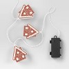 8ct LED Battery Operated Gingerbread Houses Novelty String Lights Warm White with Clear Wire - Wondershop™ - 4 of 4