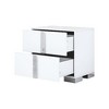 Kumasinova 2-Drawer Nightstand with Metal Handles, Modern Bedroom Storage Cabinet, Bedroom End Table, Dresser for Bedroom - 3 of 4