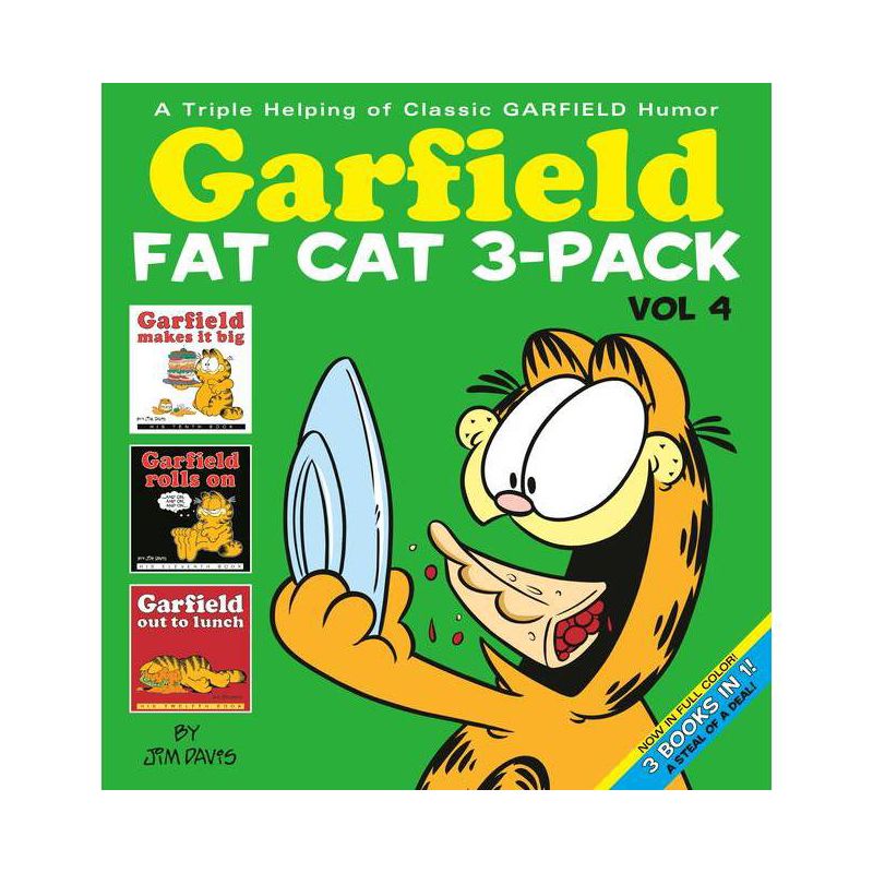 Garfield Fat Cat 3-Pack #4 - by  Jim Davis (Paperback), 1 of 2