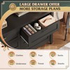 6-Drawer Dresser, Large Storage Cabinet for Bedroom, Living Room, Entryway, Retro Wood Chest of Drawers with Metal Handles & Anti-Tip Design, 54-Inch - 4 of 4