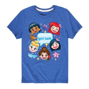 Boys' - Disney - Princess Girl Talk Short Sleeve Graphic T-Shirt - 1 of 4