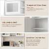 66 Inch Kitchen Pantry Cabinet with Storage, High Storage Cabinet, Adjustable Shelves, 3 Drawers, Wooden Storage Cabinet - 3 of 4