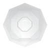 Bloem 10" Tuxton Modern Hexagon Small Planter, Casper White - 2 of 4