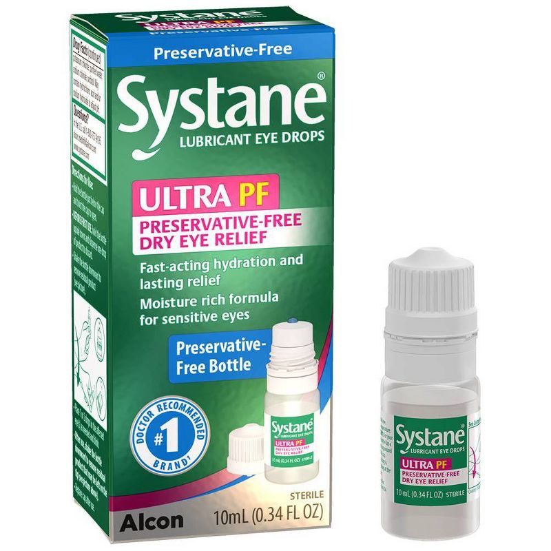 Systane Ultra Multi-Dose Preservative-Free Eye Drops - 0.34 fl oz, 1 of 6