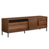 JANSNO 70.8" Mid-Century Modern TV Stand for 75" TVs with Storage Space, Sliding Doors & Adjustable Shelves - 2 of 4