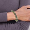 Chisel 8mm African Pine Agate Beaded Stretch Bracelet - 4 of 4