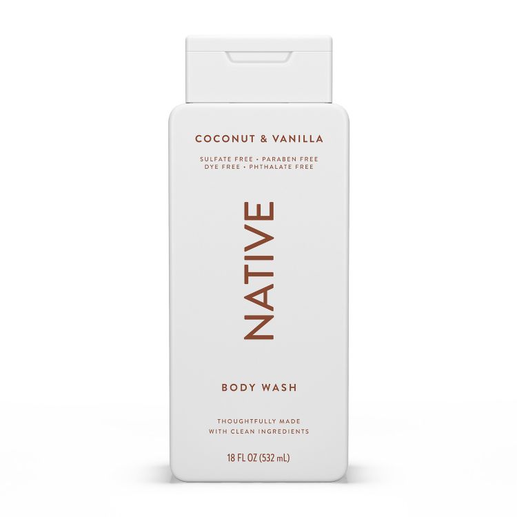 Native Coconut & Vanilla Body Wash, 1 of 10