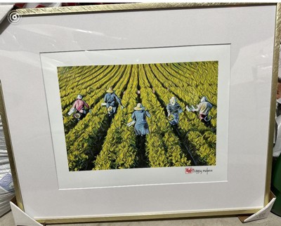 Thin Metal Matted Gallery Frame Gold - Threshold™ : Target