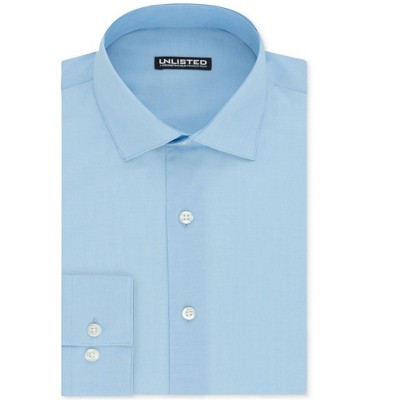 Kenneth Cole Mens Easy Care Button Down Dress Shirt