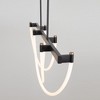Artcraft Lighting Cascata 2 - Light Pendant in  Black/Brushed Brass - 3 of 4