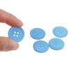 Unique Bargains Sewing Resin Round Flat 4-Hole Replacement Craft Buttons 20 Pcs - 4 of 4
