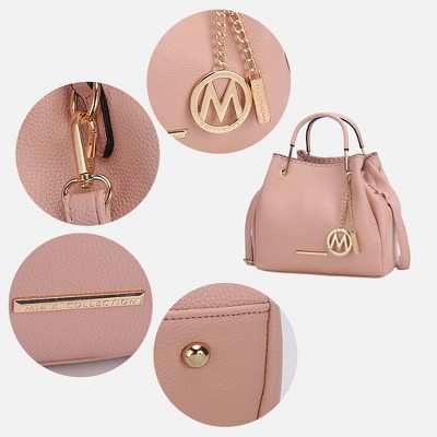 MKF Collection Shoulder Bag with Adjustable Strap, Isidora | MKF Collection by Mia K - Black — фото 5