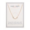 Kindred Souls Necklace Brass - 3 of 3