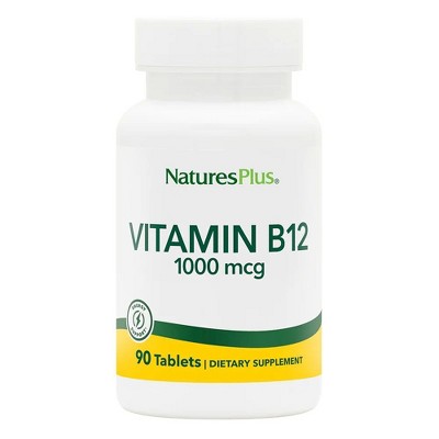 Nature's Plus Vitamin B-12 1000mcg - 90 Tablet : Target