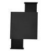 Wooakway Exquisite High Gloss Coffee Table with 4 Golden Legs and 2 Small Drawers - 4 of 4