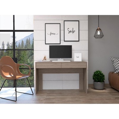Vynxaria Home Office Computer Desk with Storage Drawers Spacious Work Surface Suitable for Work Study and Gaming
