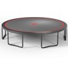 14FT trampoline Pumpkin- Black Red- fframe height 90cm - 4 of 4