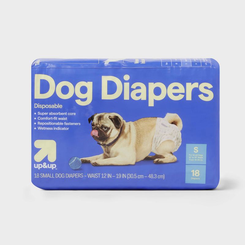 Dog Diapers - 18ct - up & up™, 1 of 6