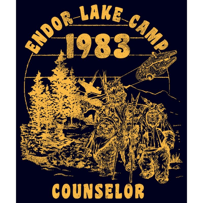 Men's Star Wars Endor Lake Camp Counselor T-Shirt, 2 of 6