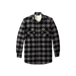 KingSize Men's Big & Tall Fleece High Pile Fleece Shirt Jacket - 1 of 4