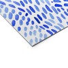 Angela Minca Dot lines blue Welcome Mat - Deny Designs - 3 of 3